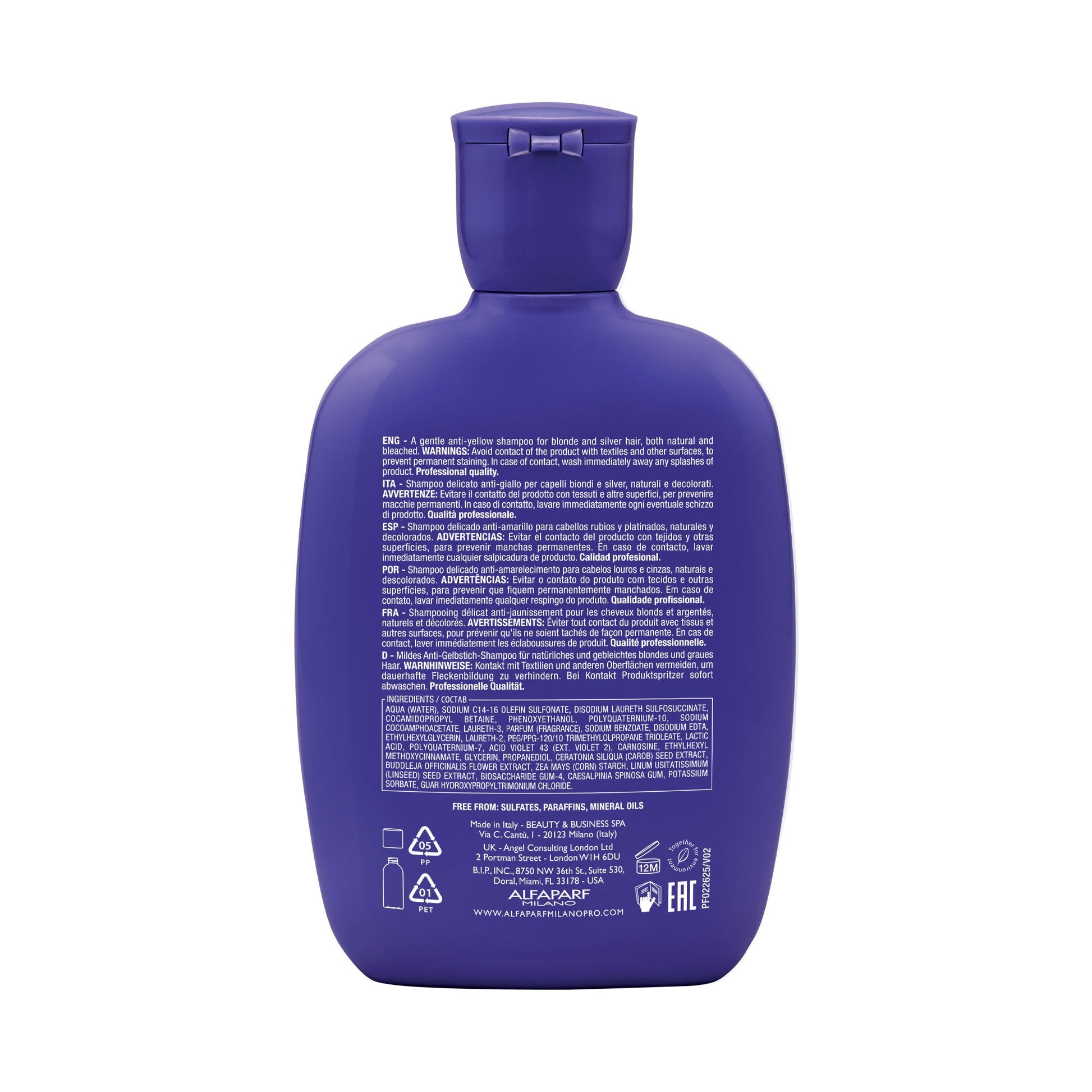 Champú Anti-Amarillo Blonde - Alfaparf