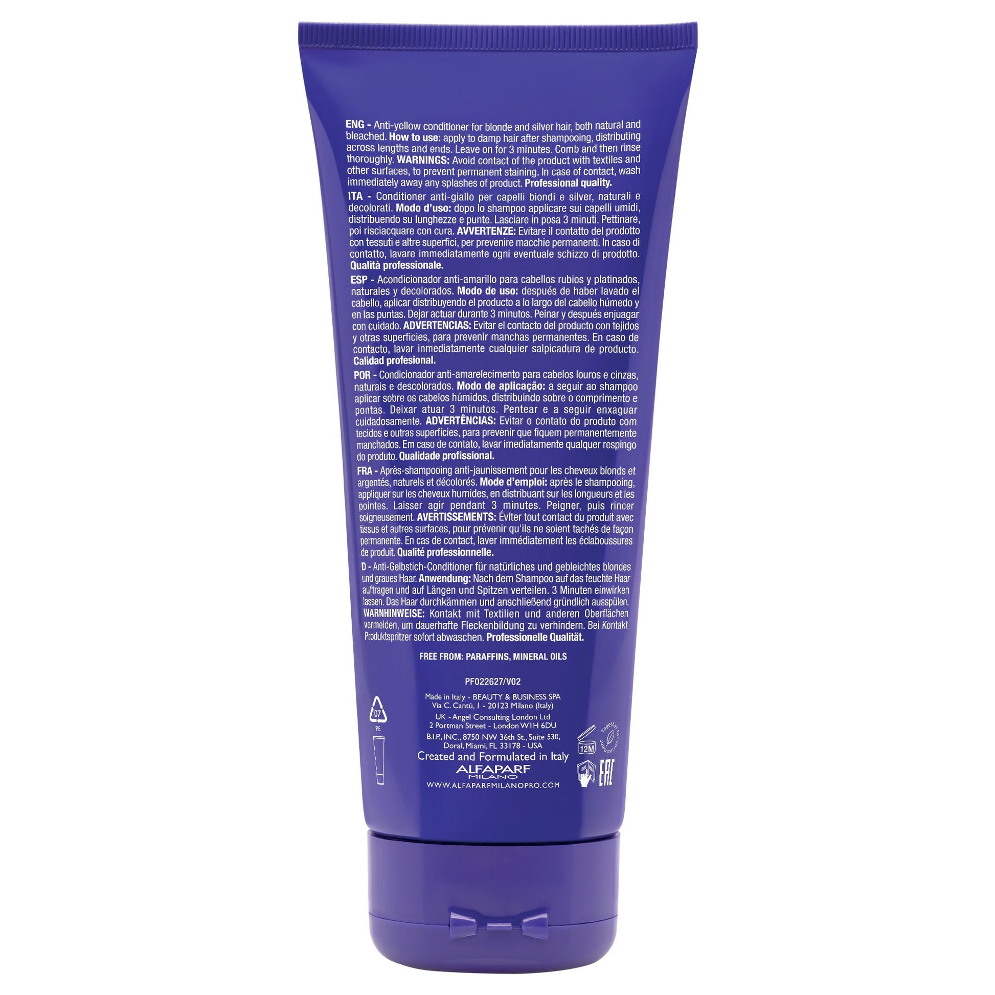 Blonde Anti-Yellow Conditioner - Alfaparf