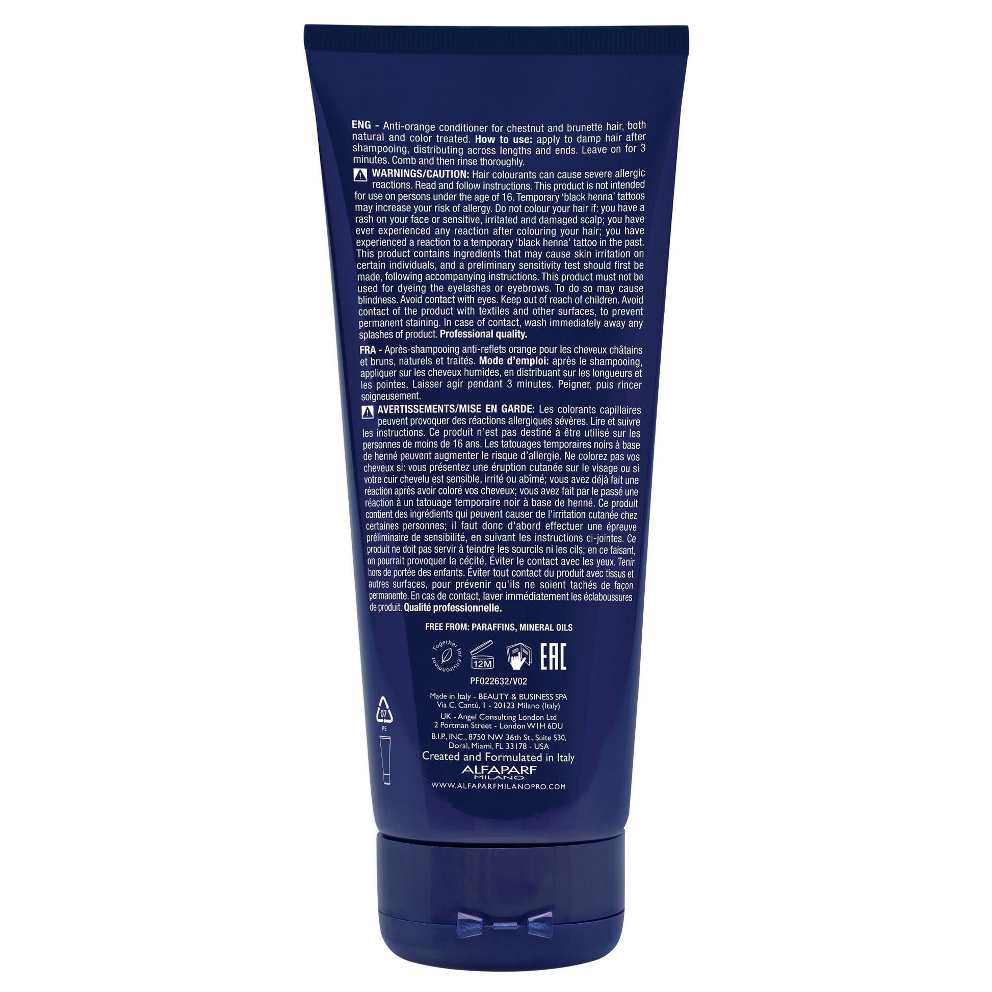 Acondicionador Anti-Naranja Brunette - Alfaparf