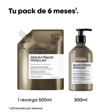 Champú Absolut Repair Molecular - L' Oreal Professionnel