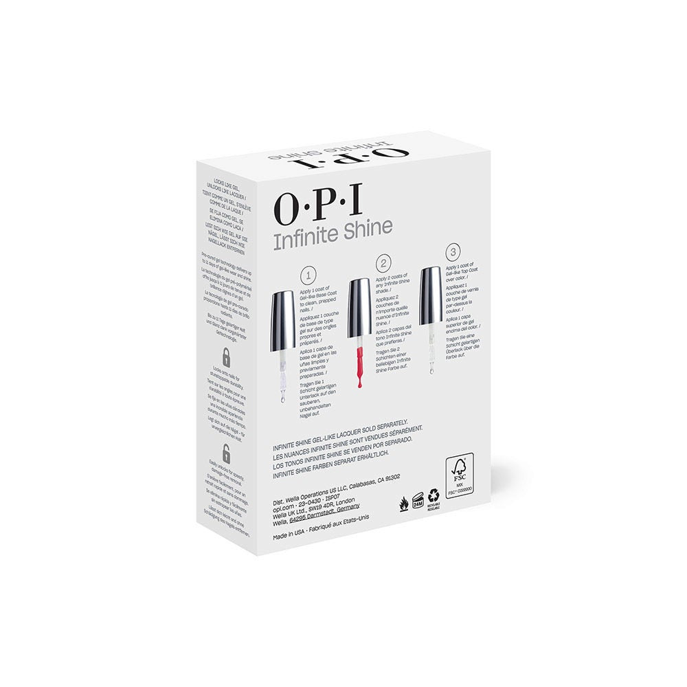 Set Dúo Base y Top Coat Infinite Shine - OPI