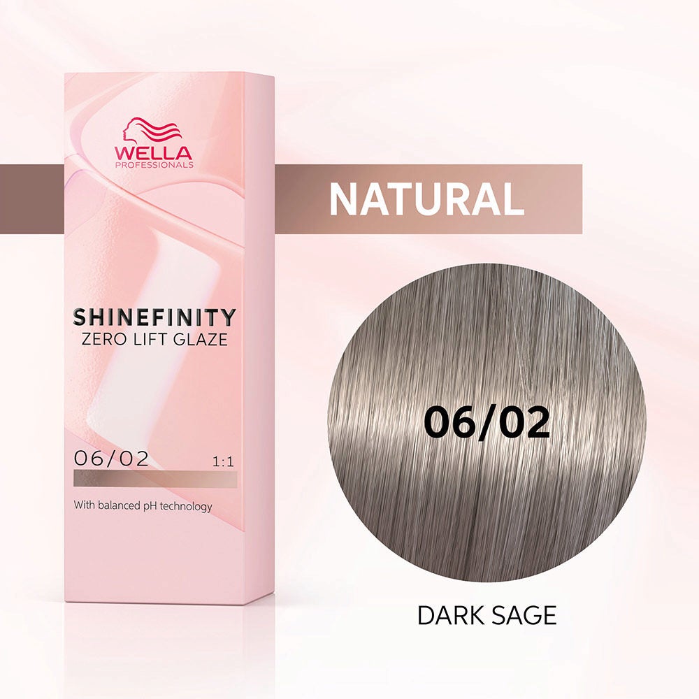 Shinefinity Zero Lift Glaze 06/02 Rubio Oscuro Natural Mate - Wella Professionals