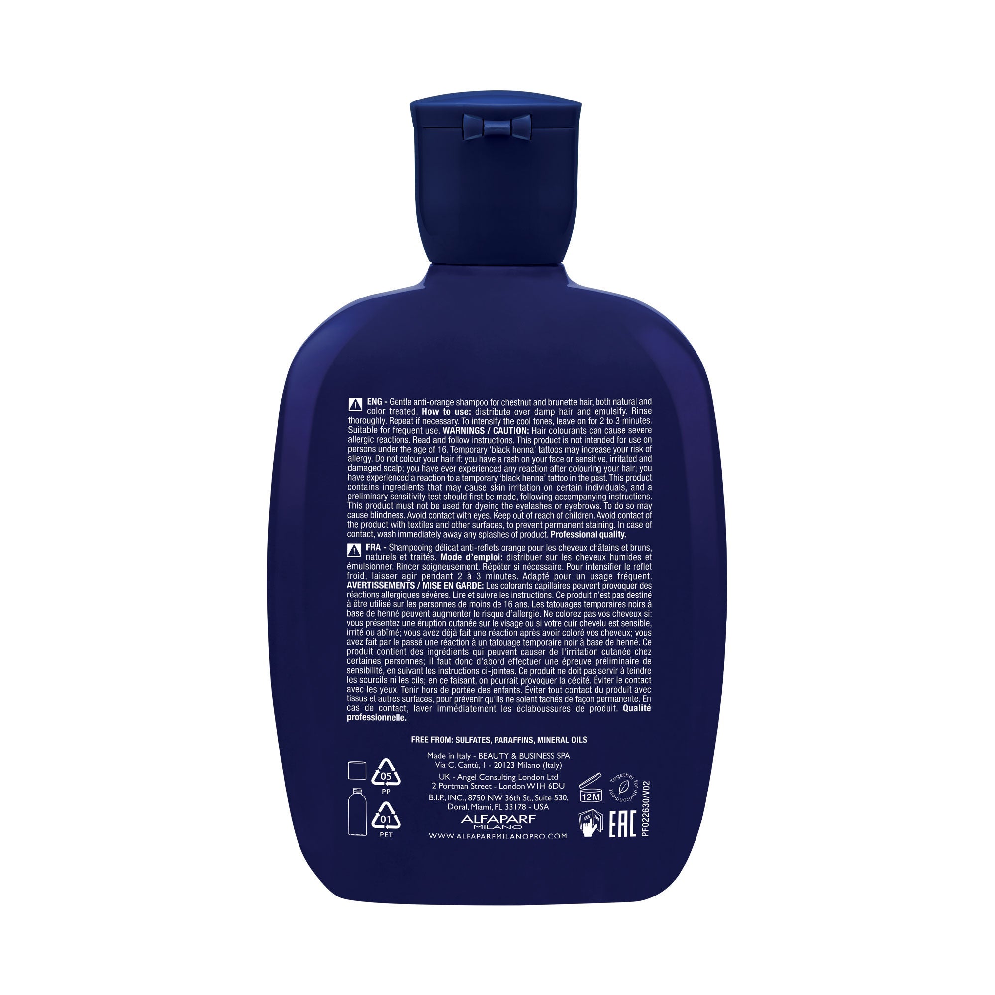 Brunette Anti-Orange Shampoo - Alfaparf