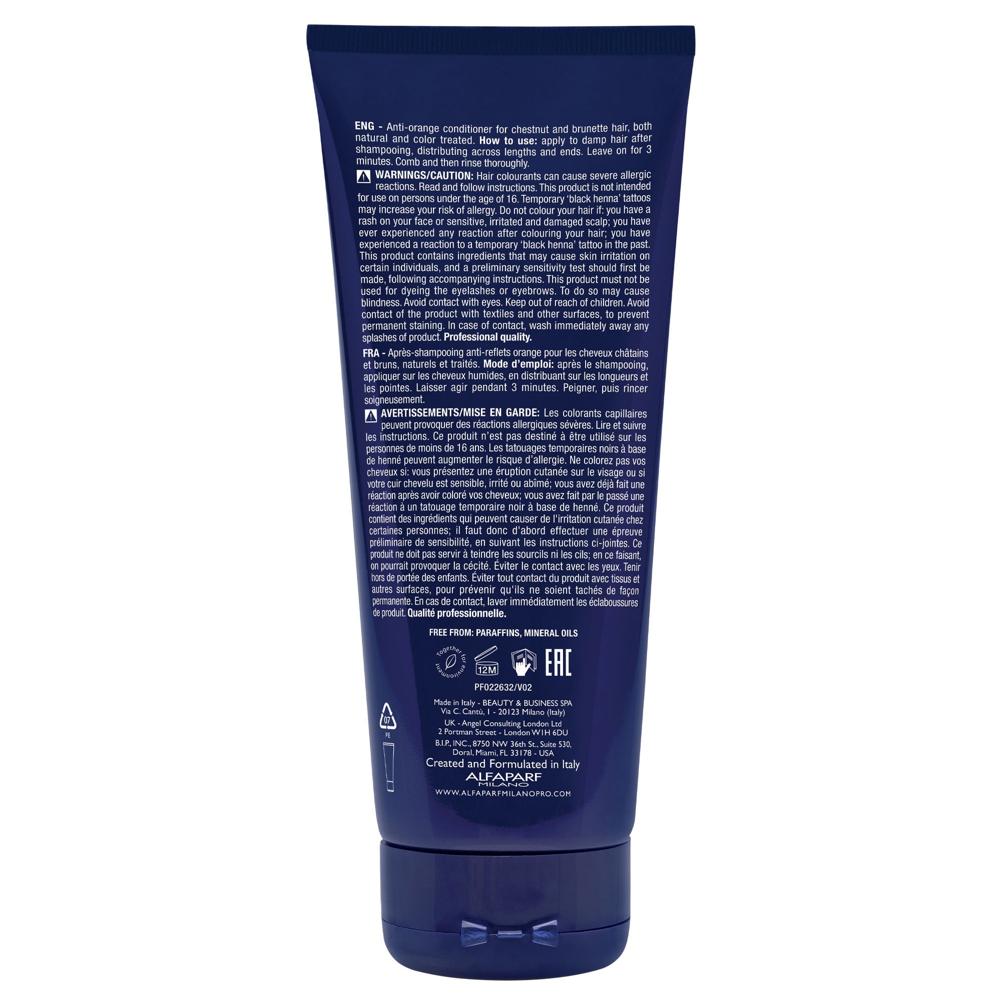 Acondicionador Anti-Naranja Brunette - Alfaparf