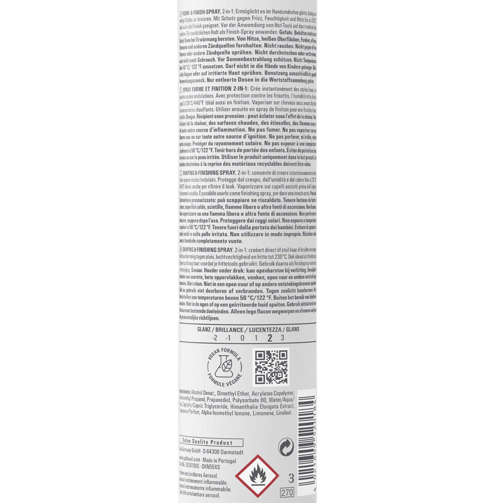 GW STS Shaping & Finishing Spray - Goldwell