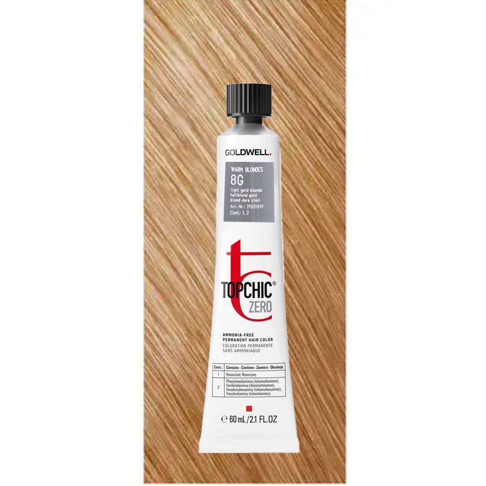 Goldwell Topchic Zero Ammonia Tube - 8G - 60 ml