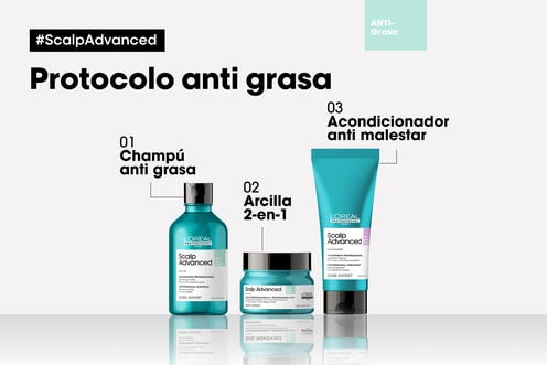 Champú Anti-Grasa Scalp Advanced - L' Oreal Professionnel