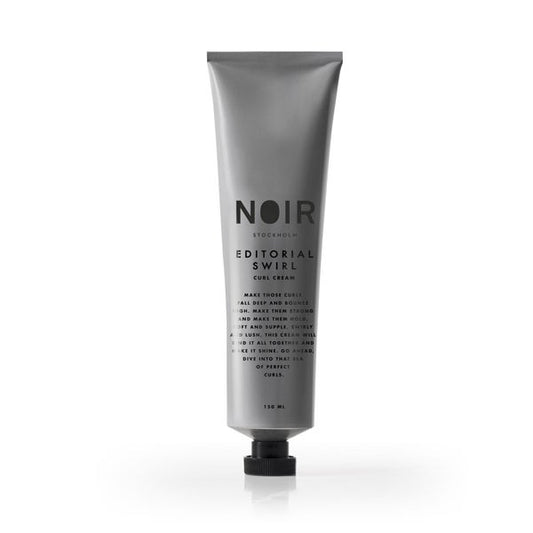 CURL CREAM EDITORIAL SWIRL - NOIR
