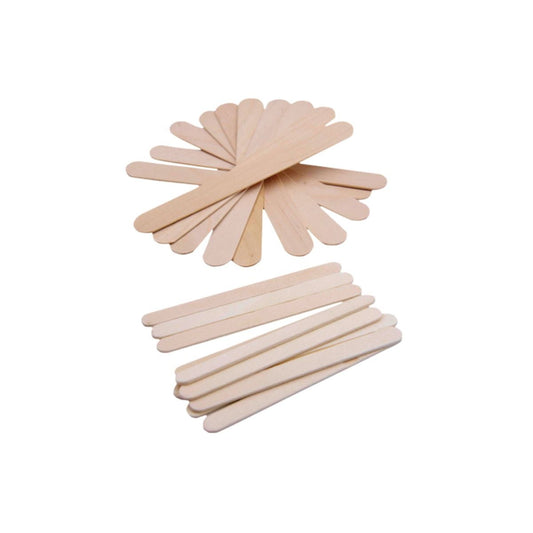 Genérico - Básico - Espátulas de madera corporales (100 uds) - Única