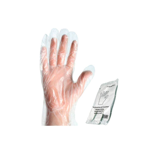 Genérico - Básico - Guantes plástico un uso (100 uds) - Única