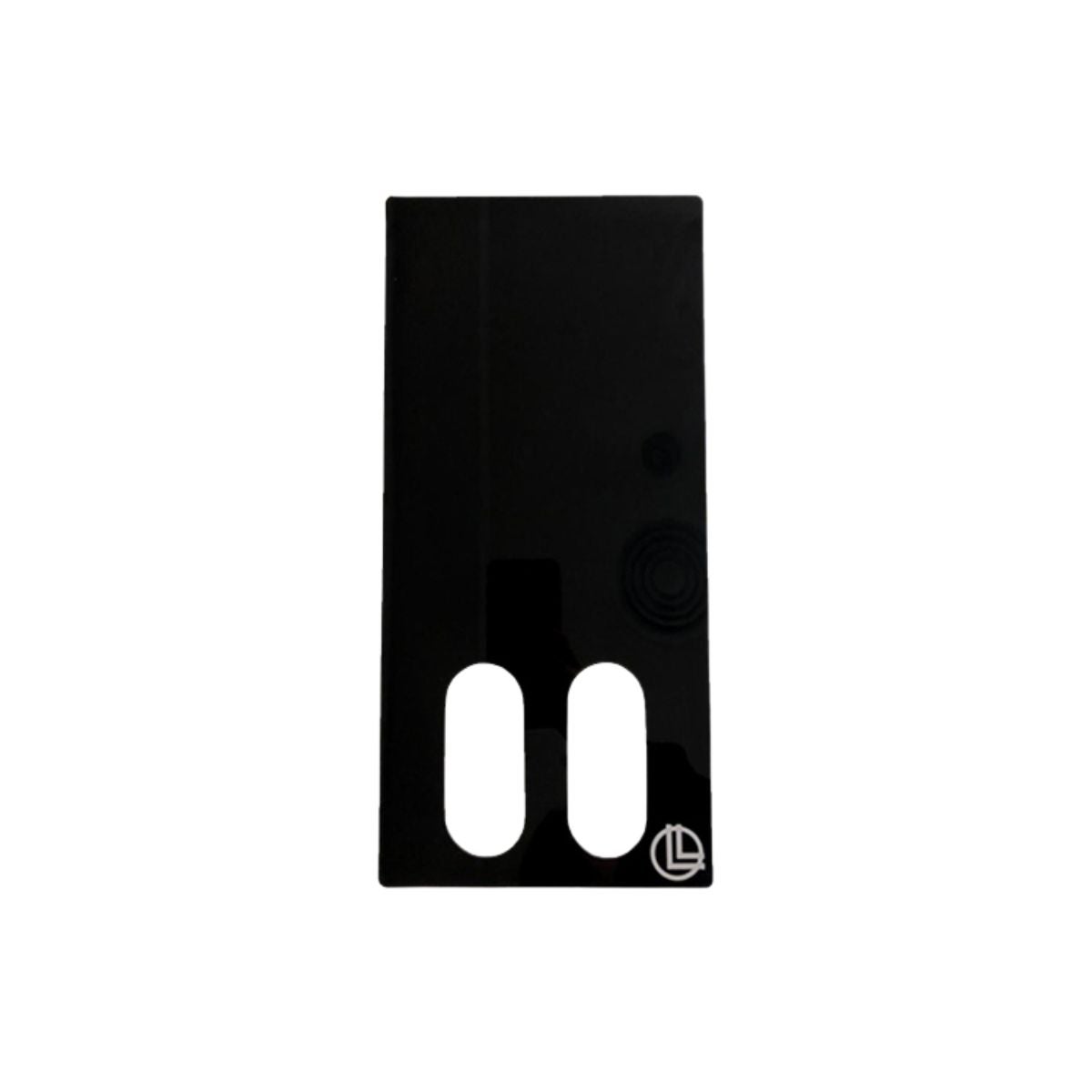 Genérico - Básico - Paletas tinte plástico negro - Única