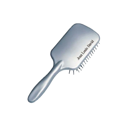 Genérico - Básico - Cepillo raqueta metálico plateado JLD blister - Única