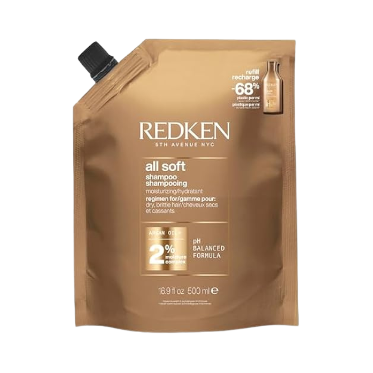 Redken - All Soft Champú Recarga - 500 ml