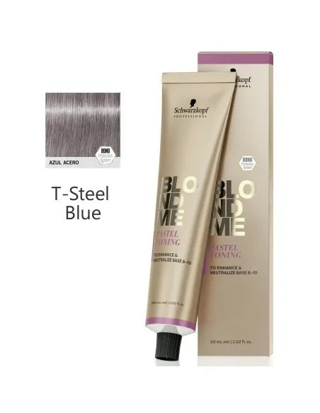 Schwarzkopf - BlondMe T Steel/Acero - 60 ml