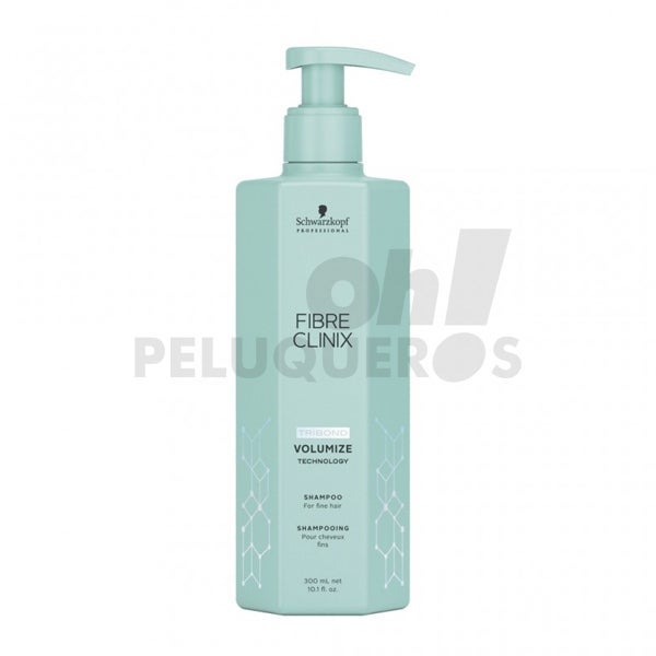 Schwarzkopf - Fibre Clinix Volumize - Champú - 300 ml