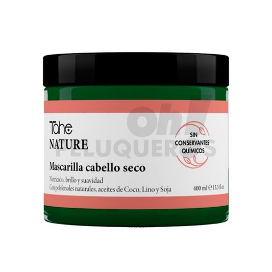 Tahe - Nature Polifenoles Mascarilla Sin Conservantes Cabello Seco - 400ml