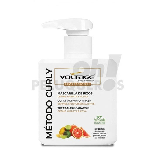 Voltage - Mascarilla de Rizos Método Curly - 500 ml