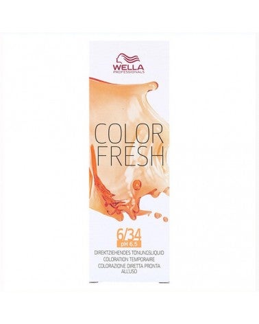 Color Fresh 6/34 Rubio Oscuro Dorado Cobrizo - Wella Professionals