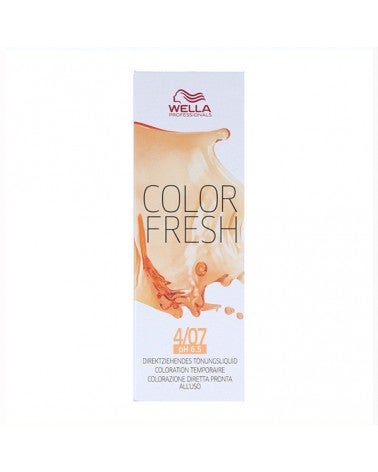 Color Fresh 4/07 Castaño Medio Natural Arena - Wella Professionals