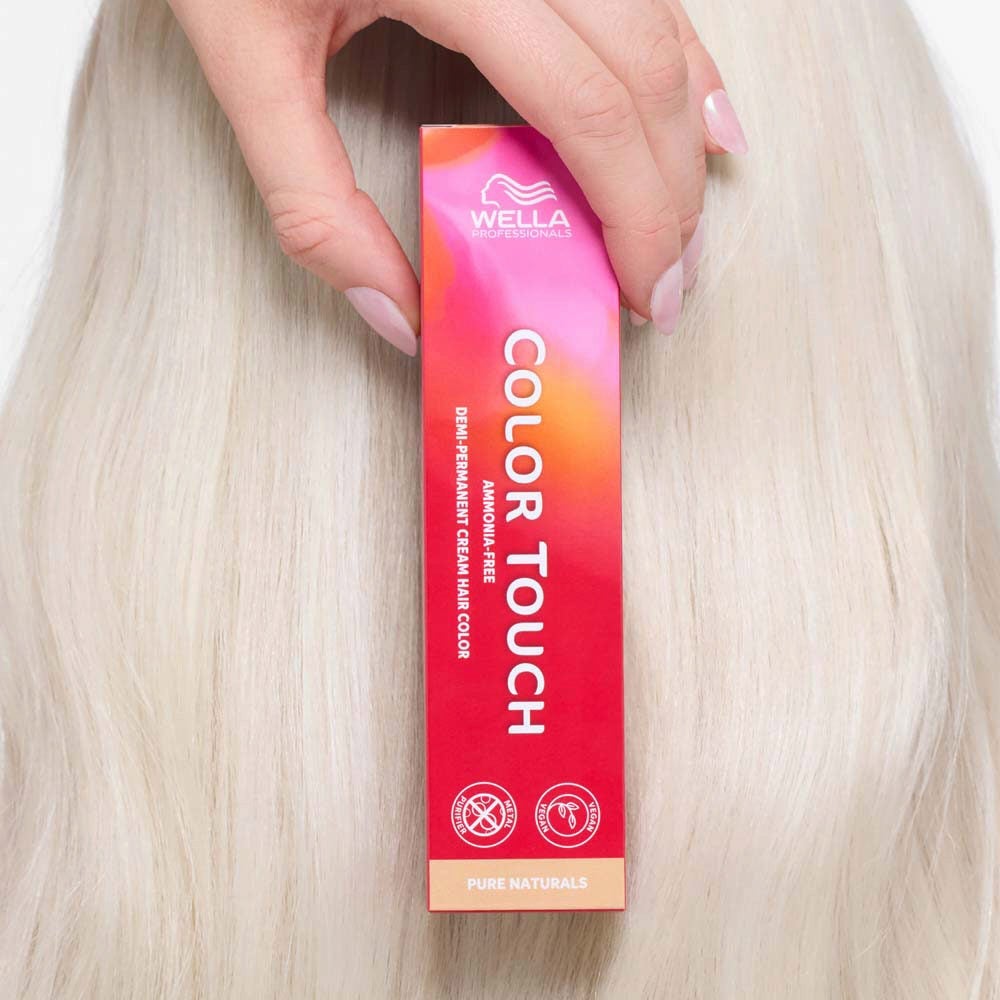 Color Touch Pure Naturals 8/05 Rubio Claro Natural Caoba - Wella Professionals