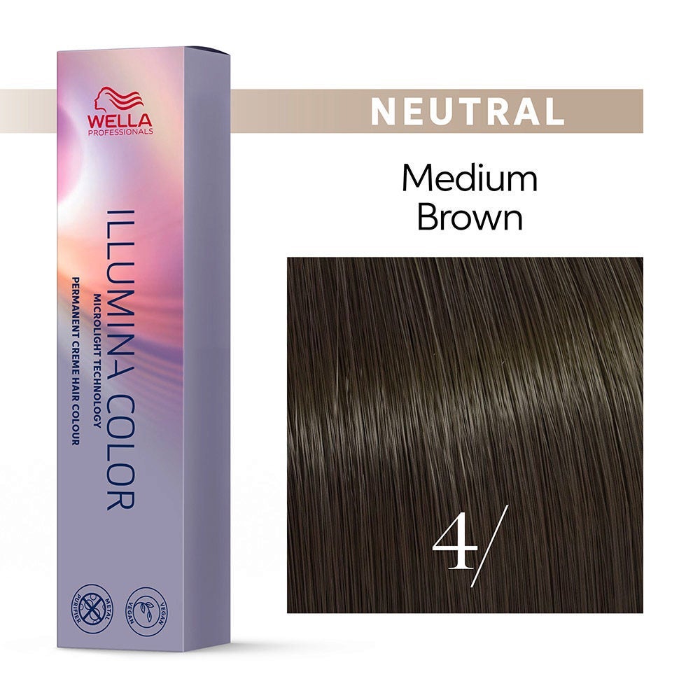 Illumina Color 4/ Castaño Medio - Wella Professionals