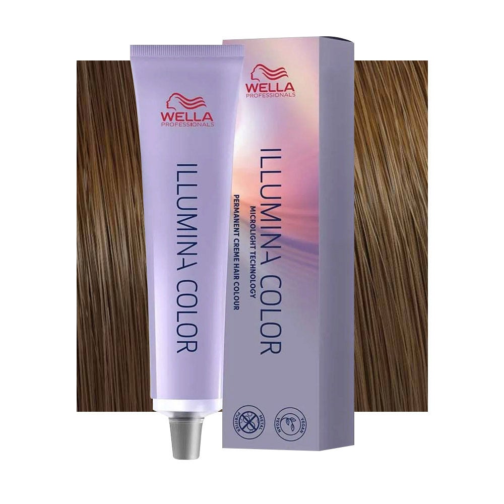 Illumina Color 7/7 Rubio Castaño Medio Cálido - Wella Professionals