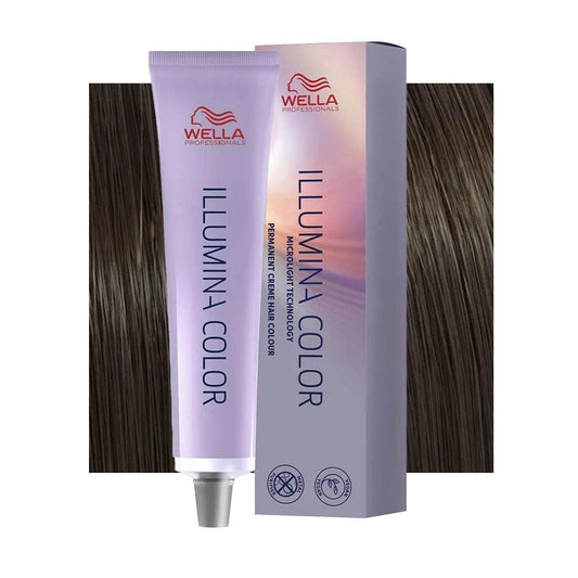 Illumina Color 5/7 Marrón Claro Cálido - Wella Professionals