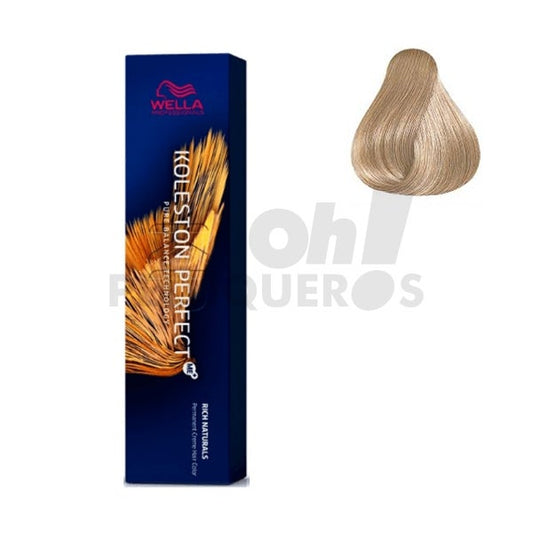 Koleston Perfect Me+ Rich Naturals 9/1 Rubio Muy Claro Ceniza - Wella Professionals