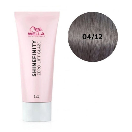 Coloración Shinefinity Marrón Ceniza 04/12 - Wella Professionals